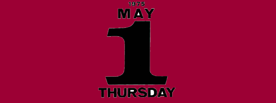 >Image credit: Courtesy of Fred Siesel, Weeden & Co., "The May Day Countdown Calendar," 1975